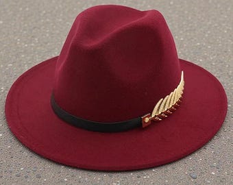 Fedora-hoed voor dames, jazzhoed voor bruiloft, modecadeau voor haar