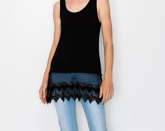 Nueva prenda interior Camisola Origami (SM-2XL) 2 colores crochet piedras brillantes