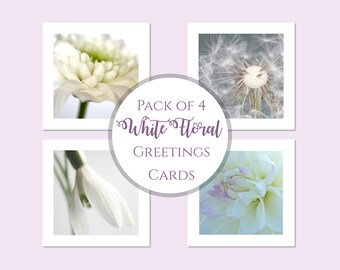 Photo Cards | Flower Notelets | Photo Greeting Cards Pack | Flower Photo Cards | Note Card Set | Floral Greeting Card Set | Notecards