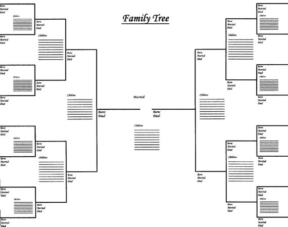 Big Family Tree Chart