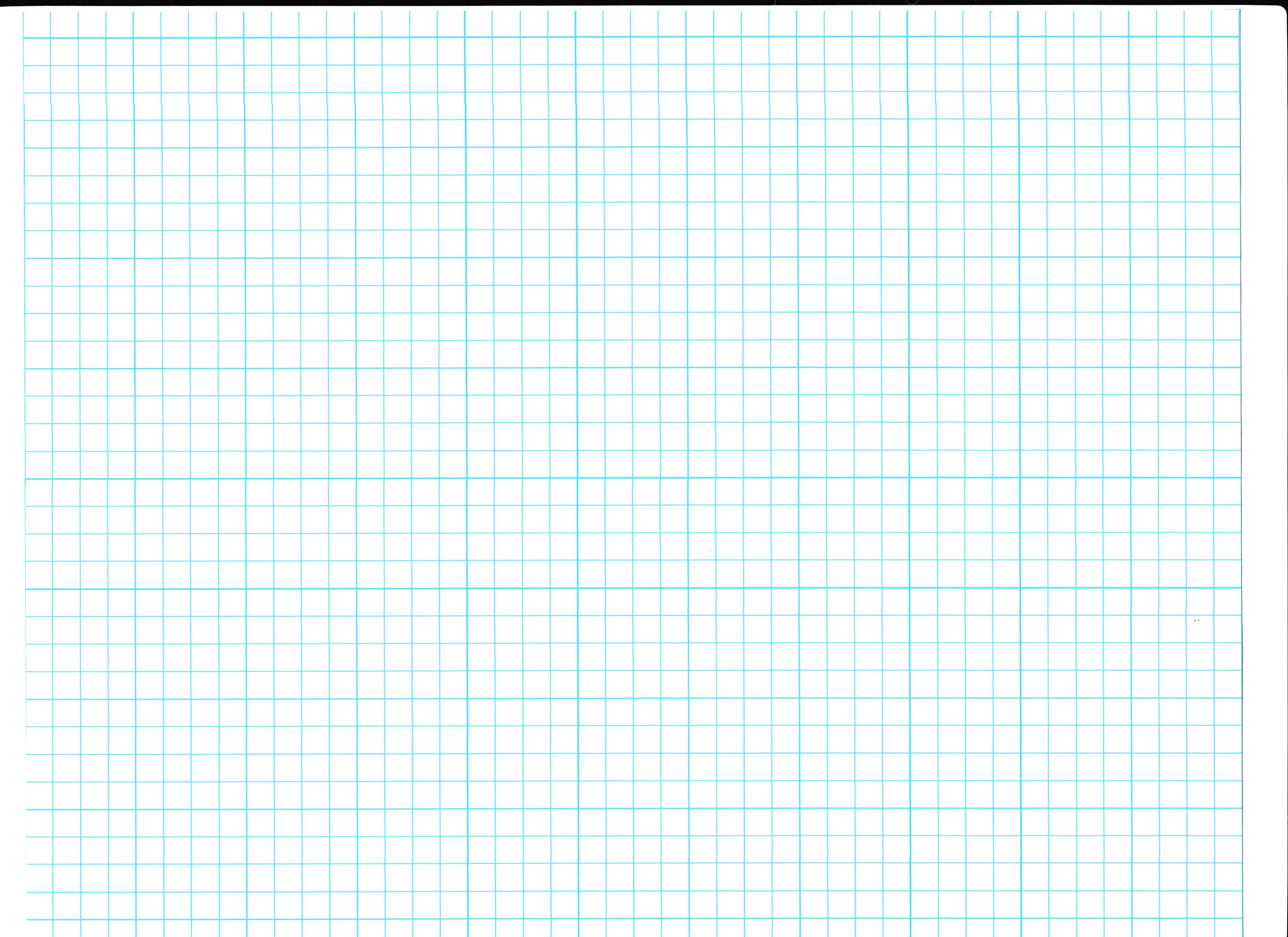JJH Planners - Laminated - 24 x 36 - Large Graph Paper 1 and 1/4 Ruled  (GP4-24x36)