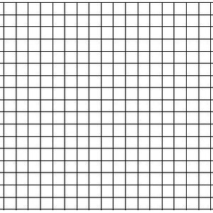25 Pack of Large Sheet Format 1/4 Graph Paper 24 x 18 Blue