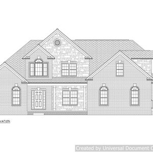 Full set of Two Story 5-bedroom building plans 3,557 sq ft
