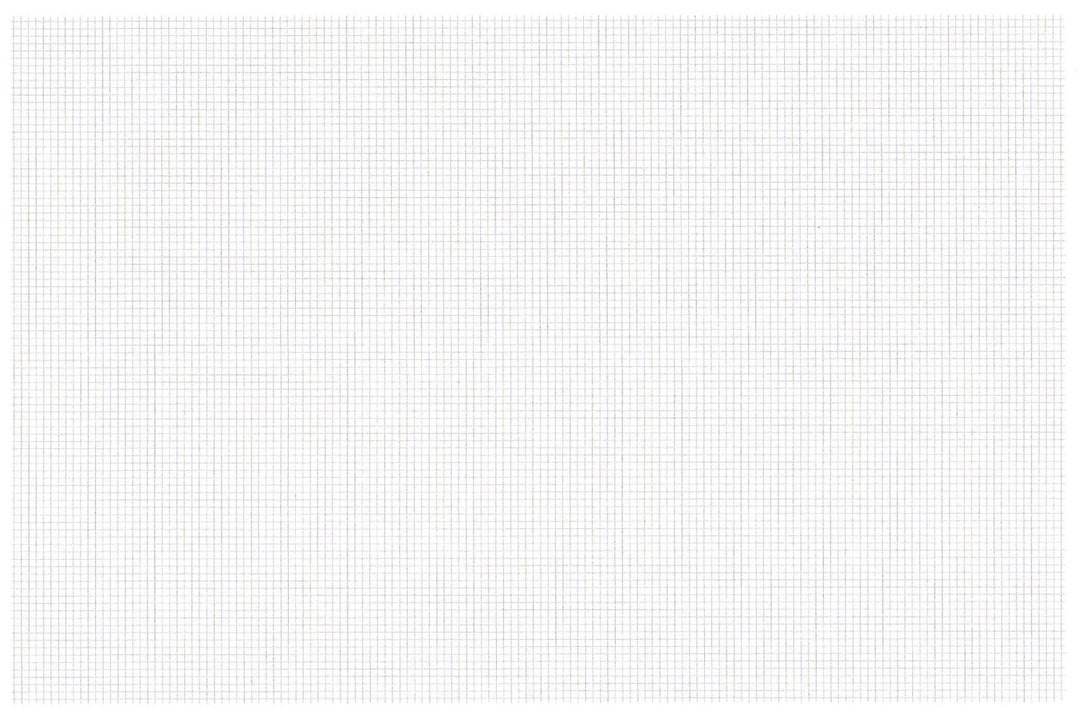 25 Pack of Large Sheet Format 1/4 Graph Paper 36 X 24 Black Lines 