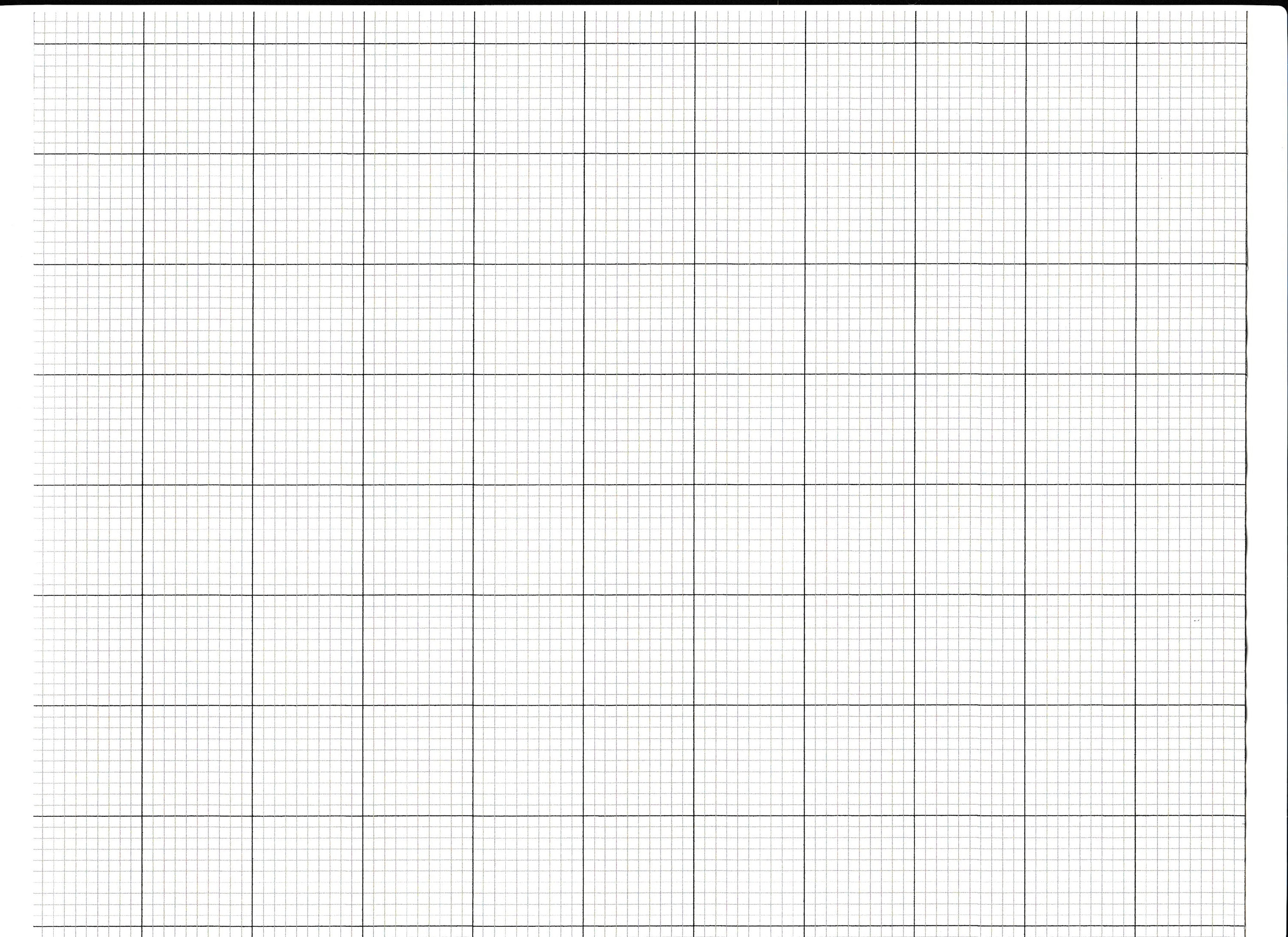 10 Pack of Large Sheet Format 10th of an Inch Graph Paper 36