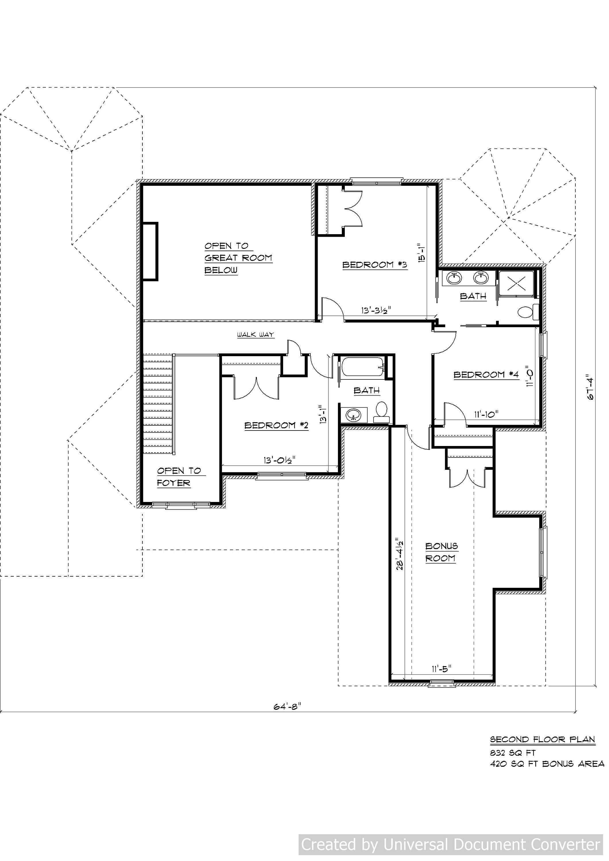 Full Set of Two Story 5bedroom Building Plans 3557 Sq Ft Etsy