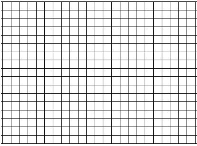 10 Pack of Large Sheet Format 1 Graph Paper 24 x 18 Black Lines image 1