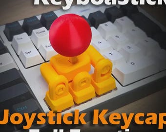 KeyboaStick Joystick Arrow Keycaps | 3D Printed Mechanical Keyboard Mod
