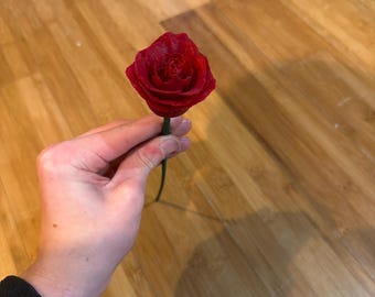 3D gedruckter Rosenstrauß | Für immer blühende Blumen, kein Gießen erforderlich