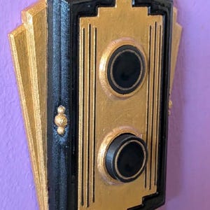 Authentic 1920s Push Button Light Switch Adaptor Decora Fit