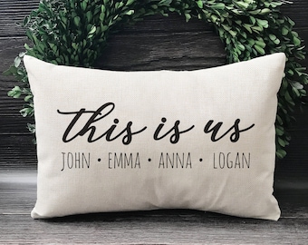 throw pillows with words