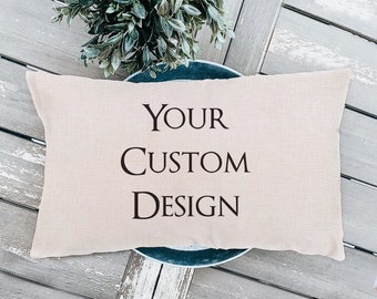Custom Throw Pillow Covers - Custom Design Pillow Case - Your Custom Here - Personalized Pillow For Wedding Gift - Custom Design Gift