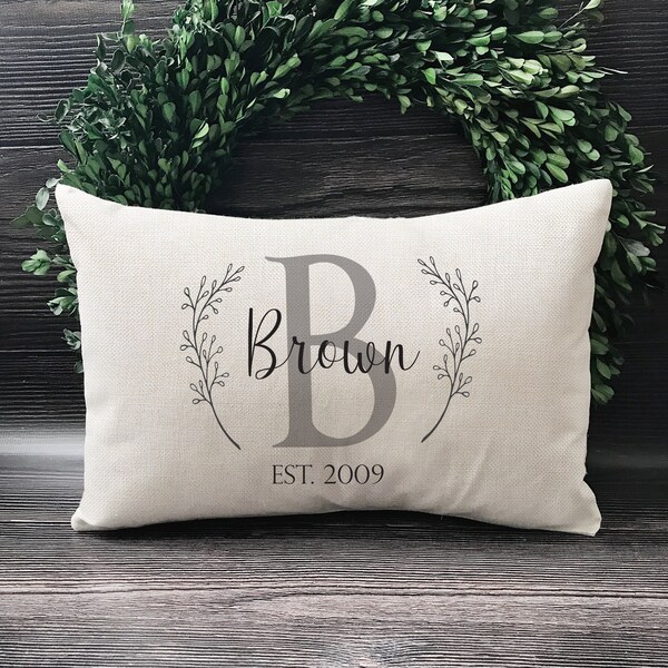 Wedding Pillow Etsy