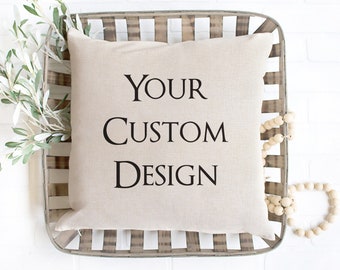 Custom Throw Pillow Covers - Custom Design Pillow Case - Your Custom Here - Personalized Pillow For Wedding Gift - Custom Pillow