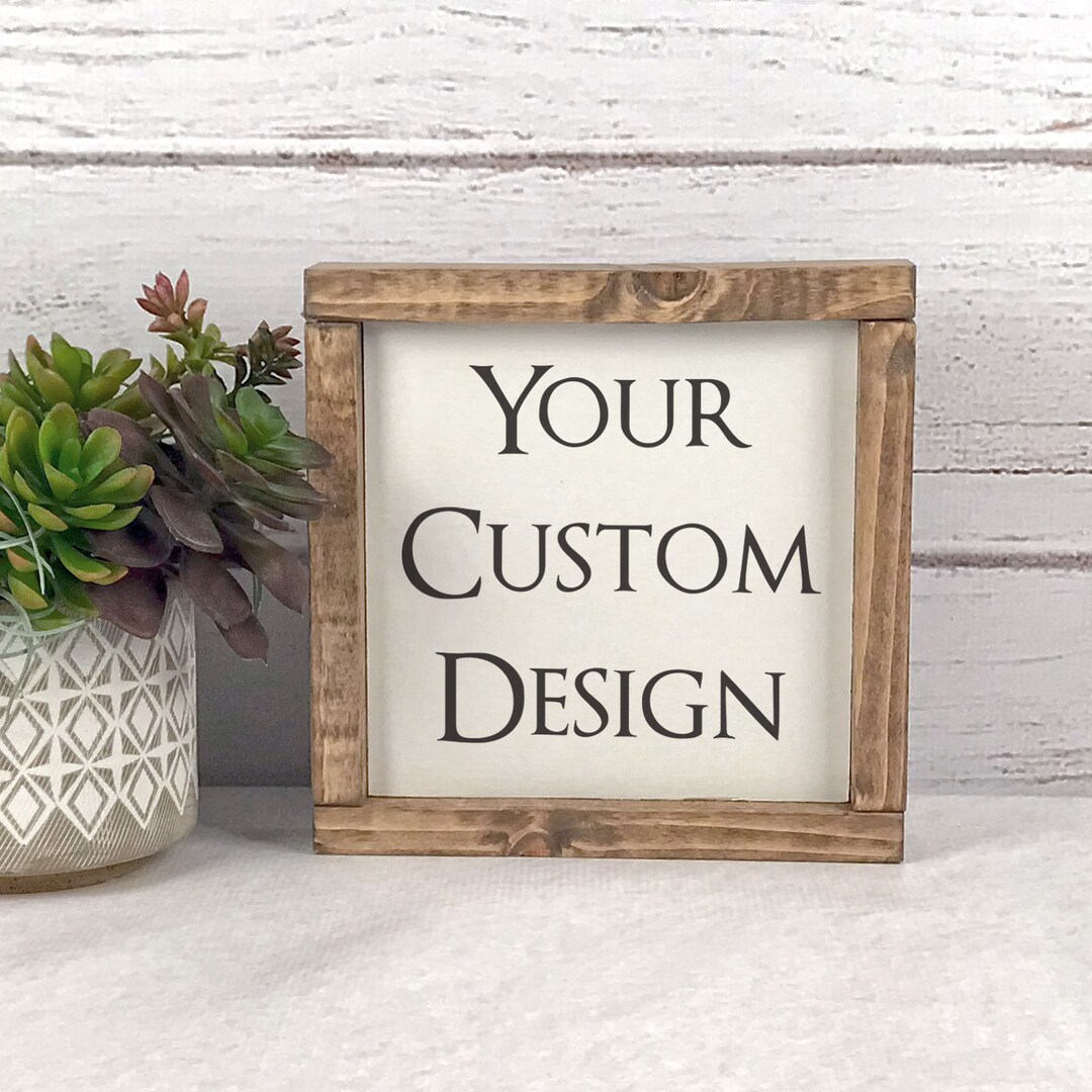 Custom Signs for Home Custom Signs Wood Custom Design Sign Etsy