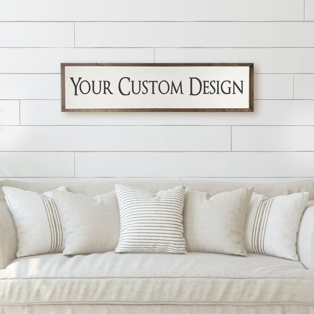 Custom Design Sign - Your Design Here - Personalized Sign - Custom Sign ...