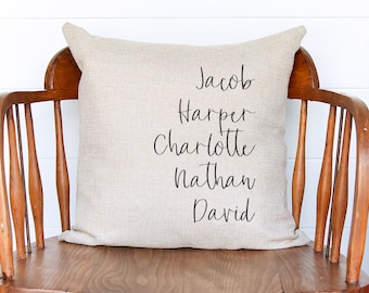 personalized pillows etsy
