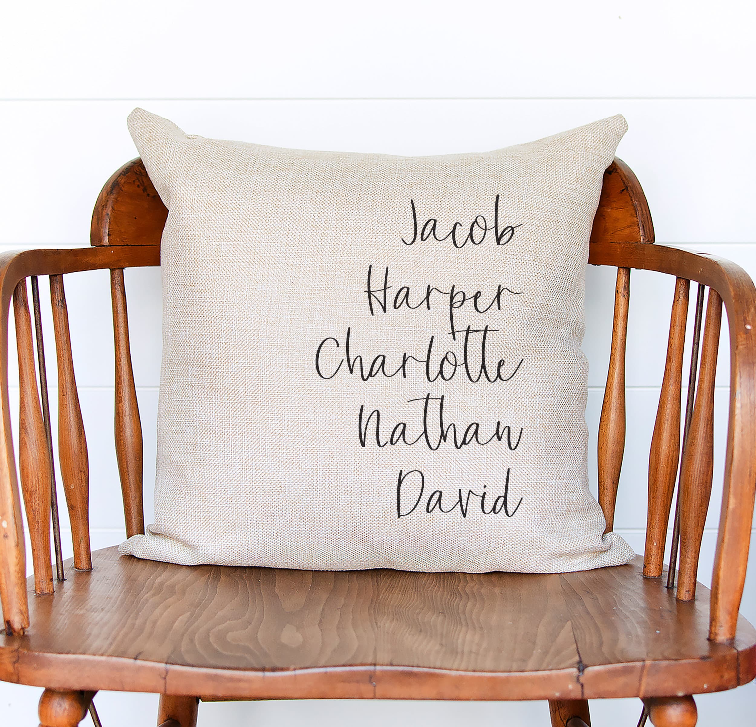 Name Pillow Covers Personalized Name Pillow Name Throw Etsy