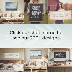Meals and Memories Are Made Here Kitchen Wood Framed Sign - Large Wood Sign Kitchen Wall Art - Farmhouse Kitchen Decor image 7