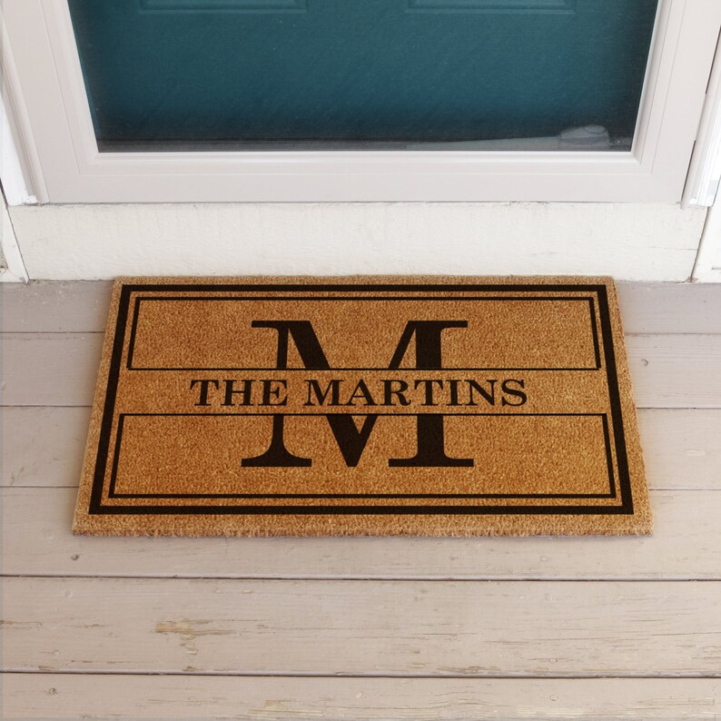Custom Doormat Door Mat Coir Personalized Image 0