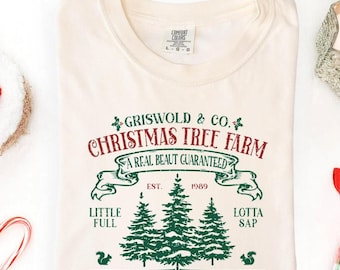 Comfort Colors® Griswold's Tree Farm Shirt, Christmas Tree Farm Shirt, A Christmas Tradition Shirt, Family Christmas Shirt, Griswold Shirt