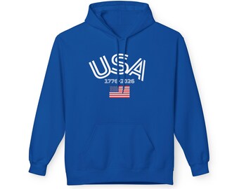USA 250th Anniversary Hoodie | Soft Midweight Fleece