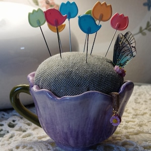 Custom Pin Cushion - Purple