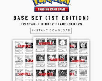 printable pokemon trading card checklist Pokémon TCG Base Set Pokémon Base Set Checklist PDF