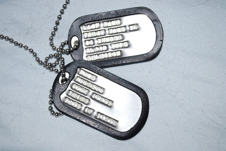 military style pet id tags military style pet id tags