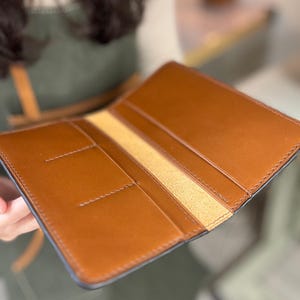 Long Wallet Pattern PDF, Money Clip Interior, 3 Card Slot Design, Digital Download