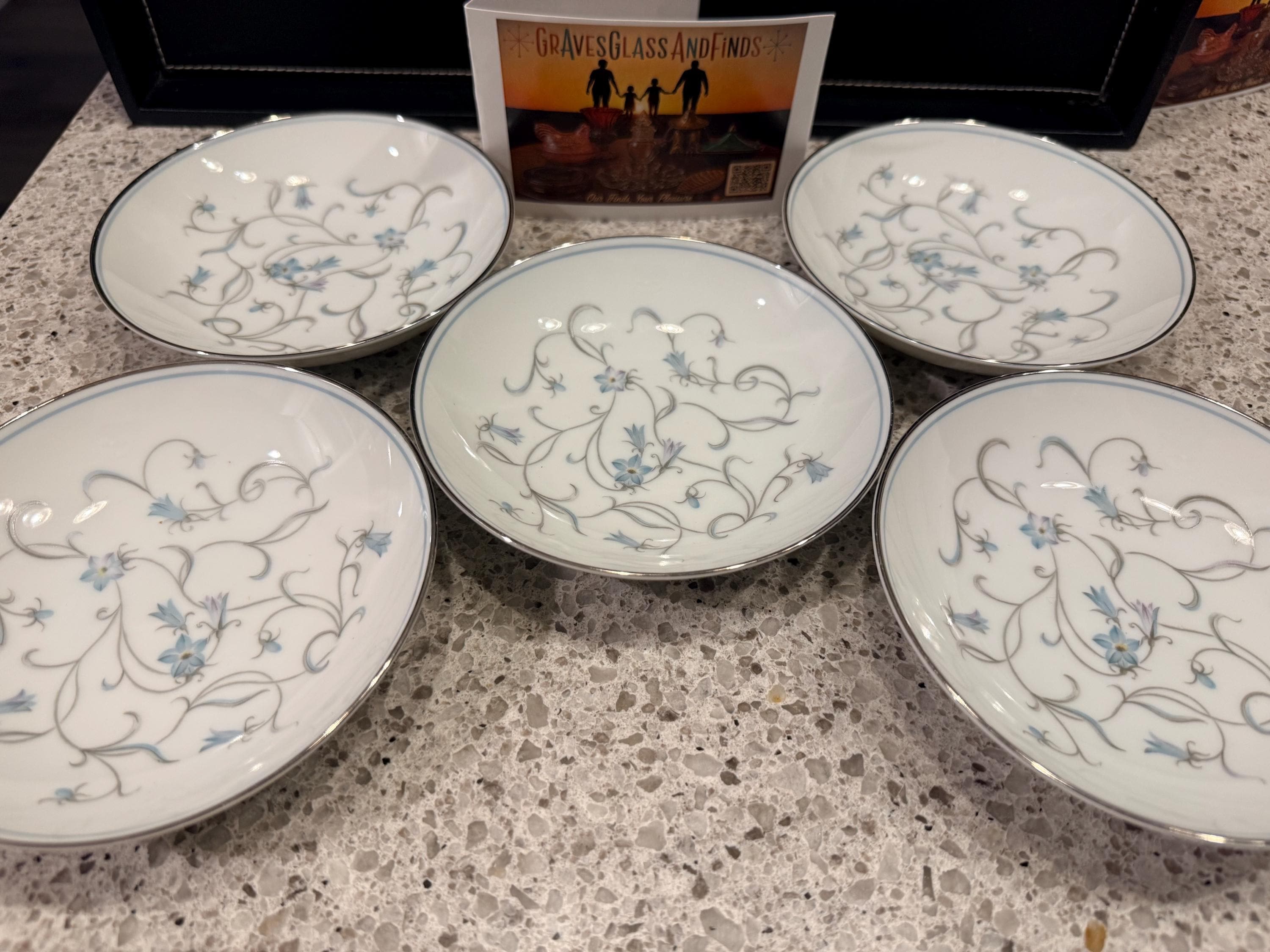 Noritake Blue Flower China - Etsy