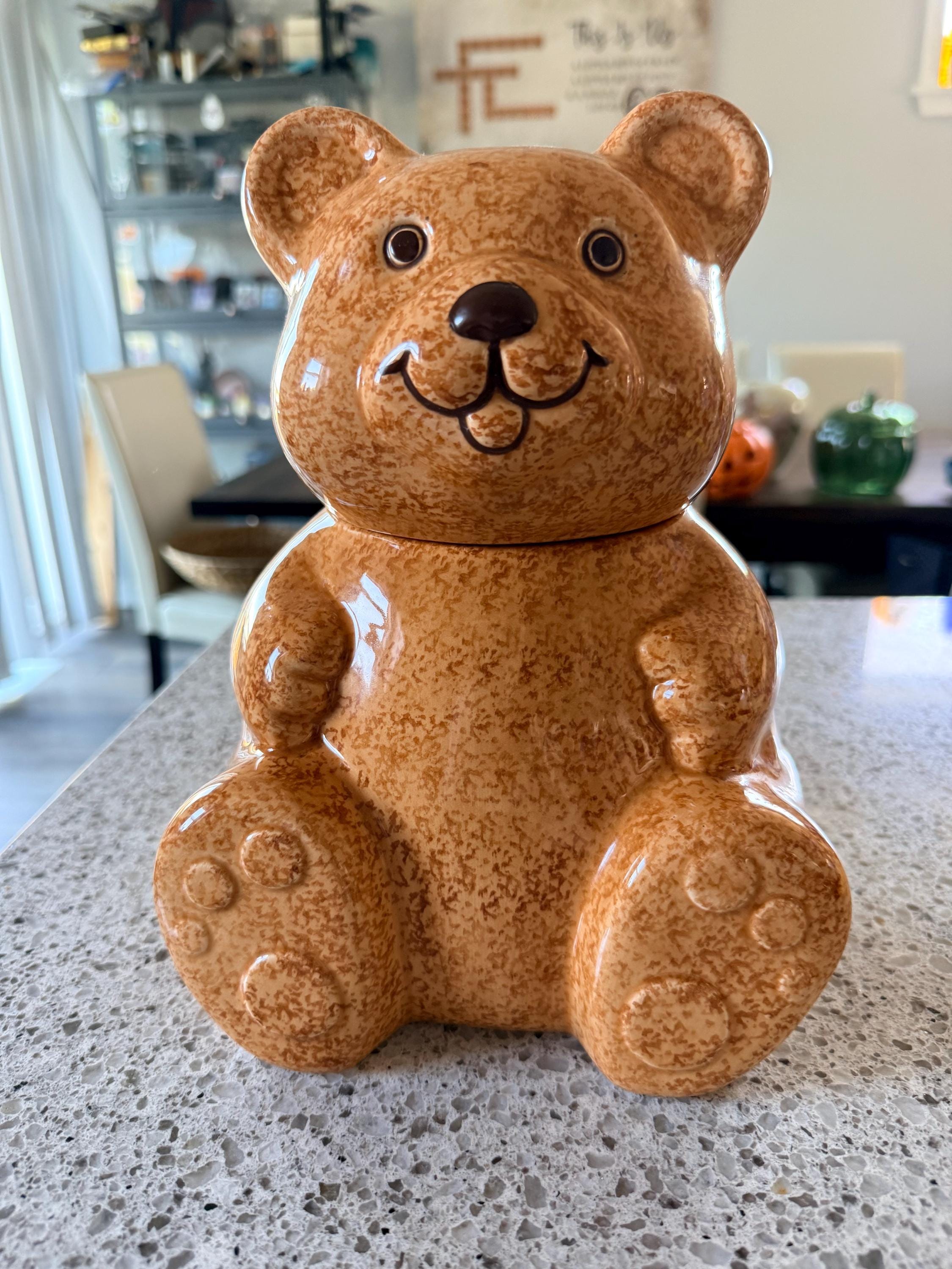 Teddy Bear Canister - Etsy