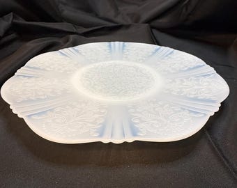 Vintage Macbeth-Evans American Sweetheart Monex Depression Glass Serving or Chopping Plate