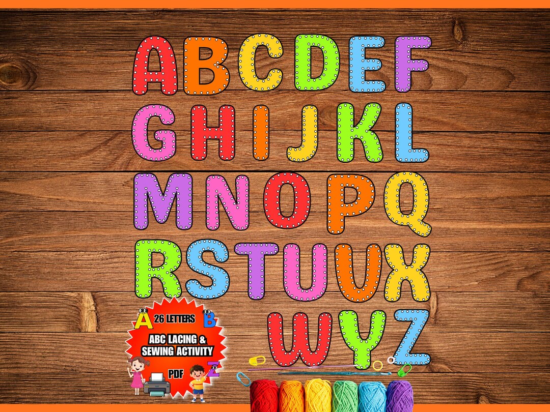 Letter R Lacing Abc Lacing Printables | Alphabet Letters Sewing Activity PDF | Letters ...