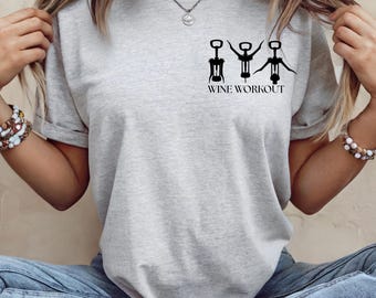 Weinliebhaber Geschenk, Geschenk für Freundin, Mädelsabend Outfit, Frauentag, Wein T-Shirt,