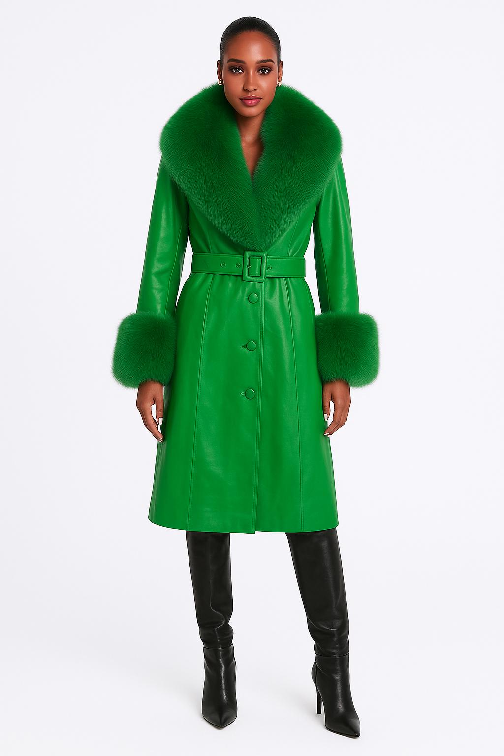 Silver fox fur coat - Etsy 日本