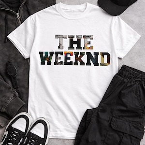 The Weeknd Album Cover T-Shirt – Streetwear Graphic Tee – Unisex Music Fan Shirt