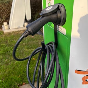 Type 2 EV Cable Hook | Charging Cable Holder | Wall Mount Plug Holder | Fits Most Type 2 Chargers | 3D Printed