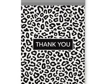 10" x 13" Mosaic Thank You Poly Mailers, Daisy Polka Dot Poly Mailers, Cute Floral Shipping Bags,Mailing Bag,Leopard Poly Mailers ,EPM301