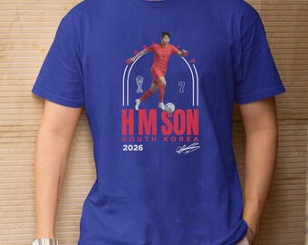 Son Inspired World Football Style Graphic Tee, South Korea Star Player #7 Tribute Design, 2026 Soccer Cup Gift For Fans Unisex T-Shirt