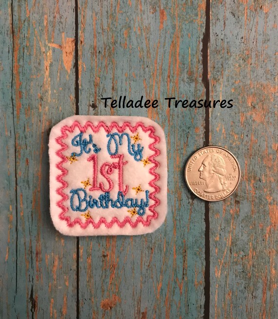 Infant Holiday Reels My First Christmas Feltie Clips and Crafts Center White Felt- Great for Hair Bows