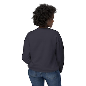 DARKE Anti-Social Club Sweatshirt | Gothic Crewneck | Comfort Colors Sweatshirt | Moody Goth Apparel image 4