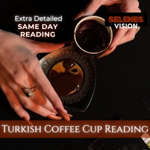 Läsning av turkiskt kaffe • Tasseografiläsning • Personlig psykisk insikt samma dag
