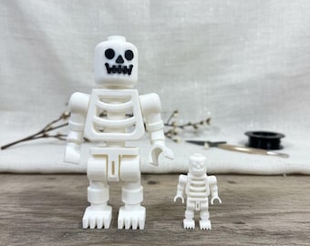 3D Printed Poseable Skeleton Toy | Custom Colors