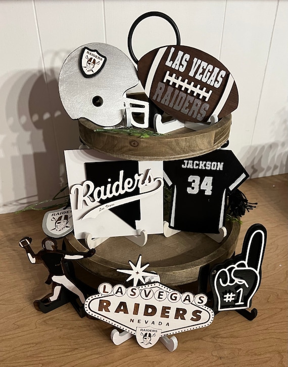 Las Vegas Raiders Scarf and Gloves Set