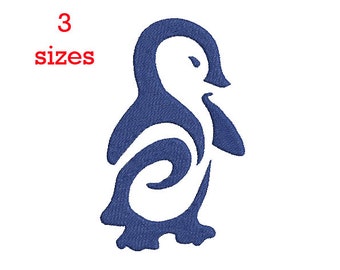 Penguin Machine Embroidery Design, Penguin Embroidery Design, Penguin Design, Bird Emboidery Design, Animal Machine Emboidery Design