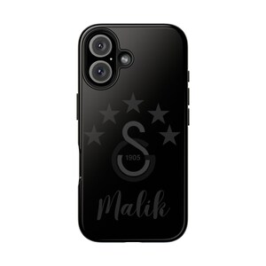 Funda para iPhone y Samsung Galatasaray 5 estrellas con bandera turca, funda para fanático de GS, regalo de fútbol estilo Ultras imagen 6