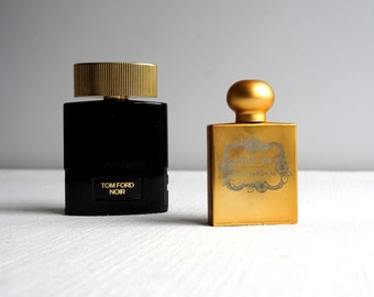 CHOICE: Vintage Crabtree & Evelyn "Evelyn Rose" / Tom Ford "Noir" Perfume Cologne Spray Bottle