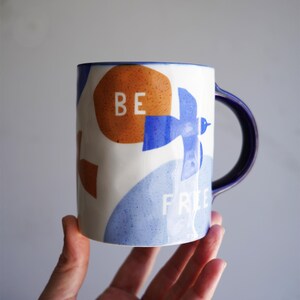 CHOICE: Anthropologie Mug Blue Me