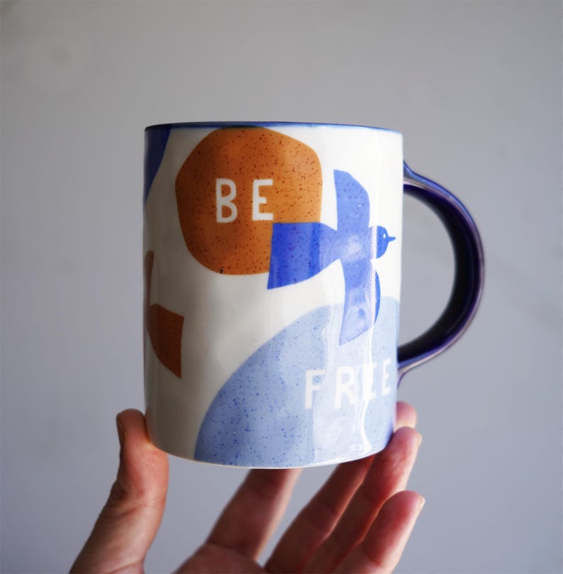 CHOICE: Anthropologie Mug Blue Me